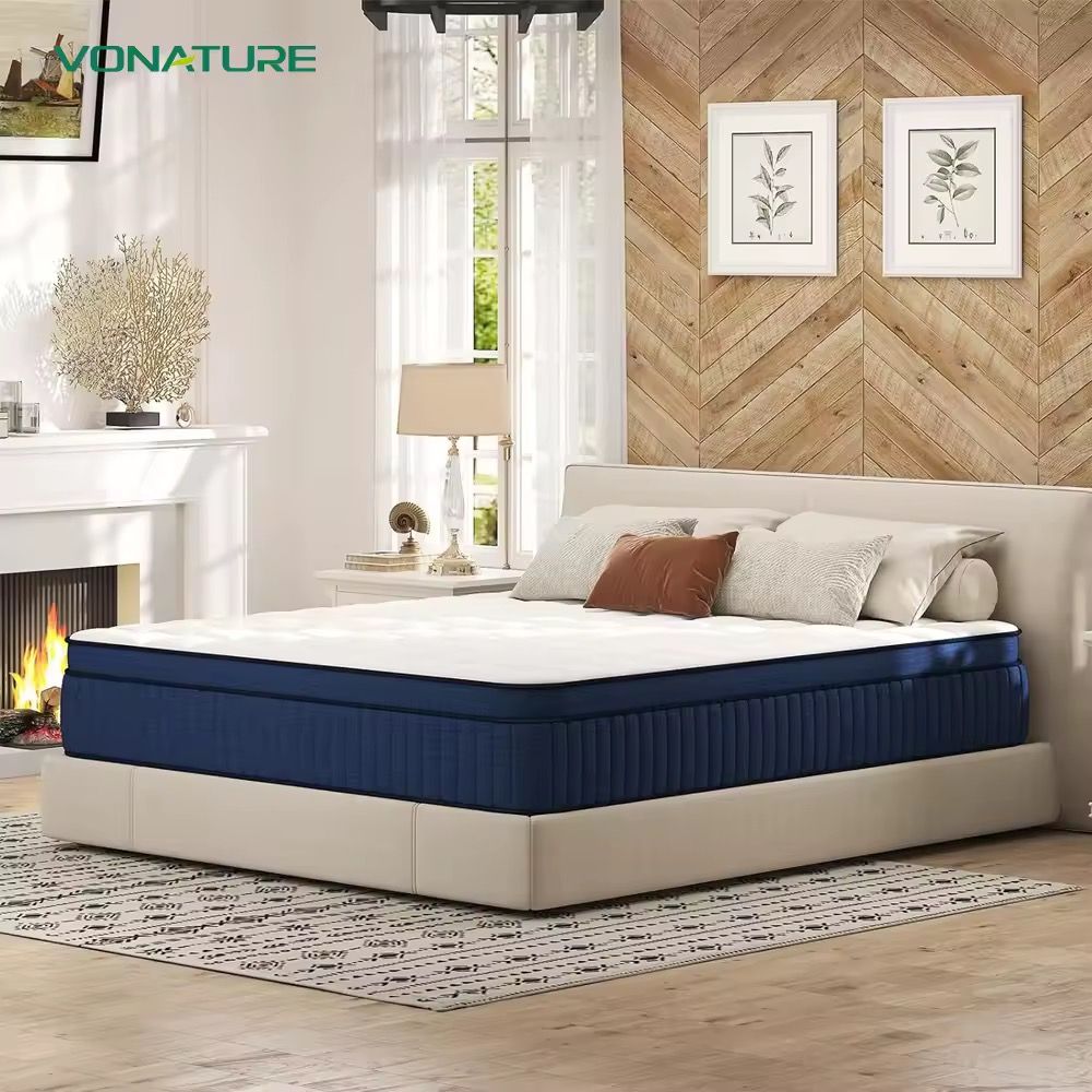 POE Bedroom Mattress | Deep Customization (Logo/ Packaging/Graphic) | Breathable Washable | ISO/RoHS | MOQ 5, Fast Delivery_0