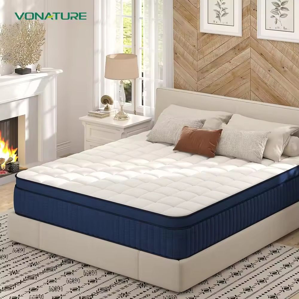 POE Bedroom Mattress | Deep Customization (Logo/ Packaging/Graphic) | Breathable Washable | ISO/RoHS | MOQ 5, Fast Delivery_1