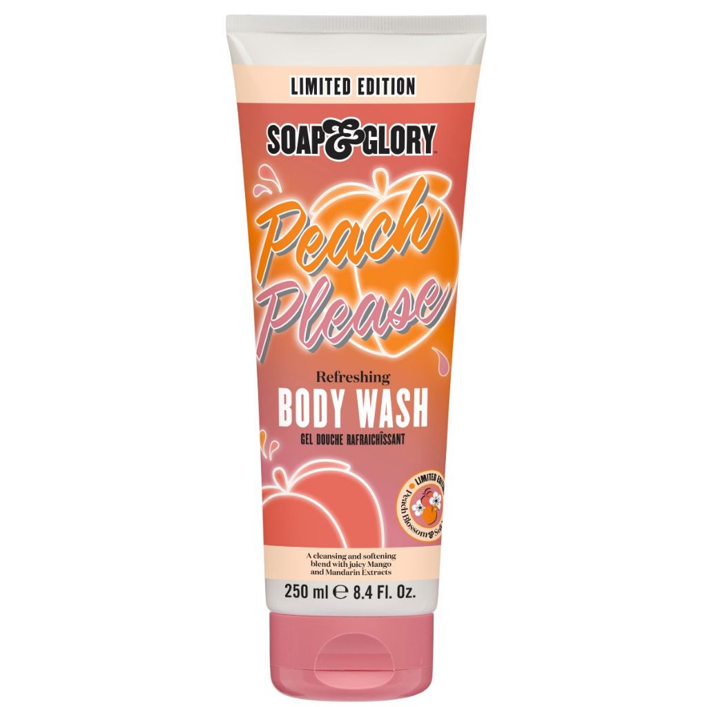 Soap & Glory PEACH PLEASE Refreshing Body Wash 250ml_0
