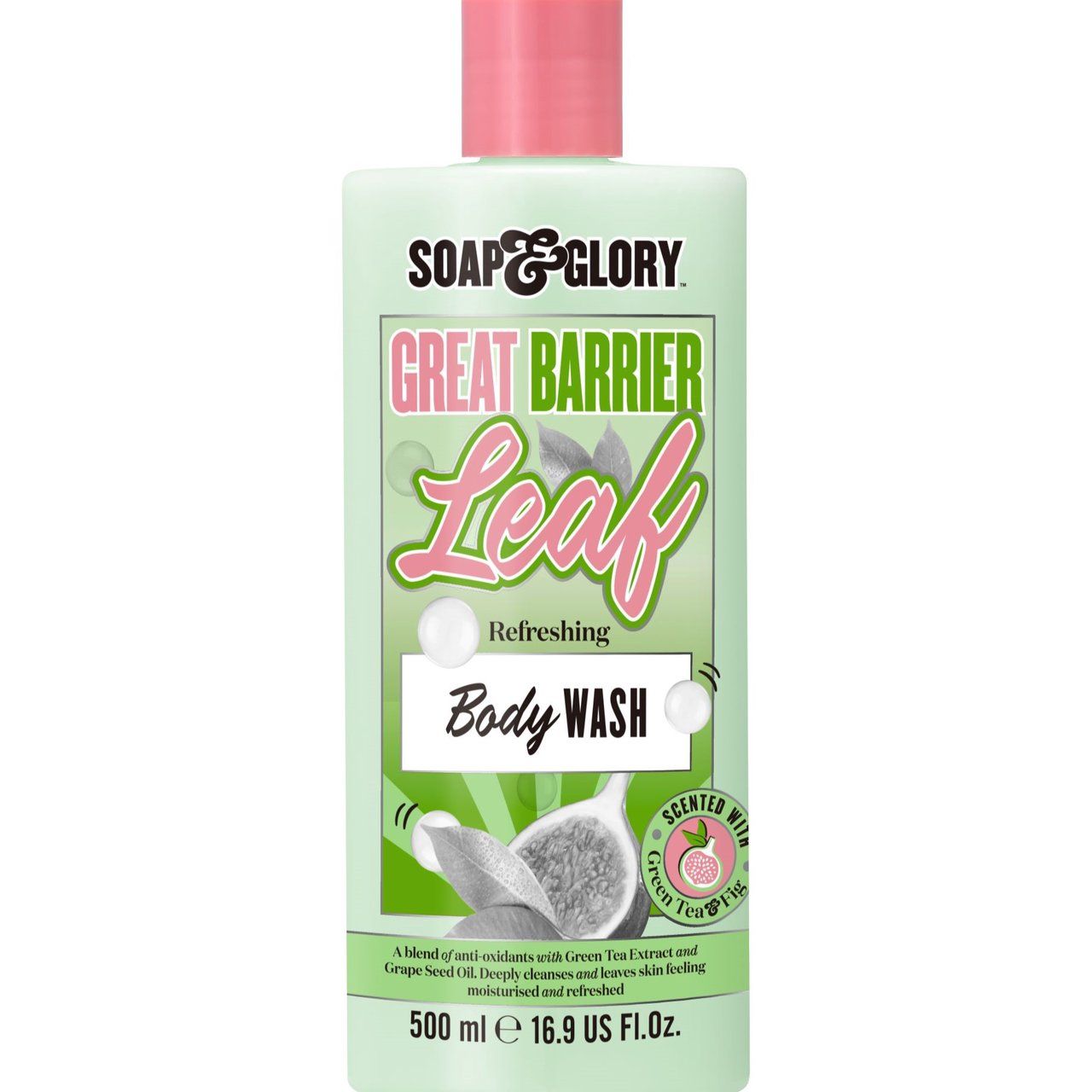 Soap & Glory GREAT BARRIER LEAF Body Wash 500ml_0