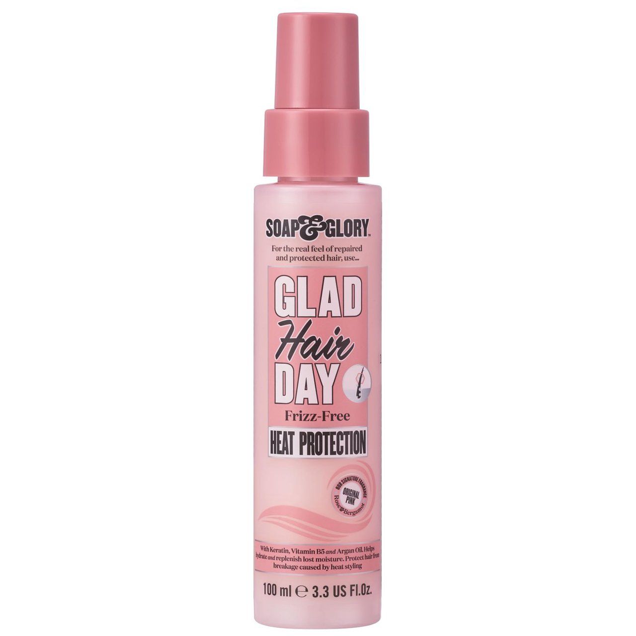 Soap & Glory Glad Hair Day Frizz-Free Heat Protection 100ml_0
