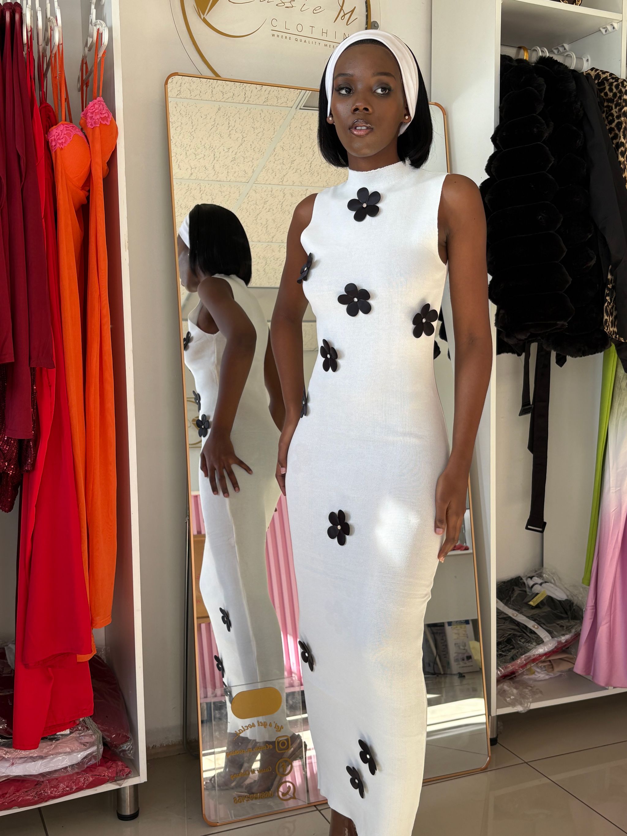 Fleur Knit bodycon_4