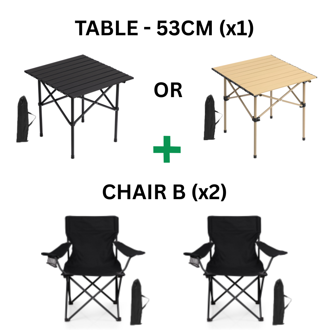 CAMPING SET CHAIR TABLE (2 PAX) (SET KERUSI BERKELAH)_11
