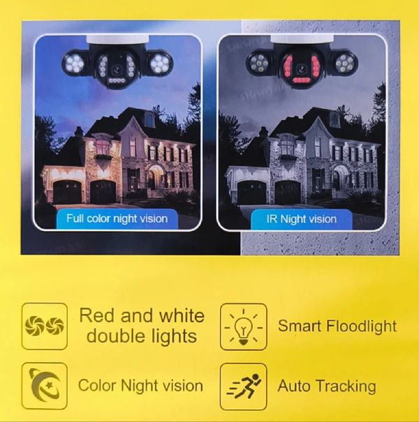 Andowl Q-SX010 4K 24Hour Outdoor Smart Monitoring Wireless IP Camera (10007130)_1