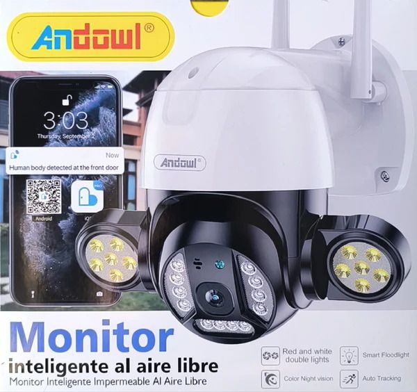 Andowl Q-SX010 4K 24Hour Outdoor Smart Monitoring Wireless IP Camera (10007130)_2
