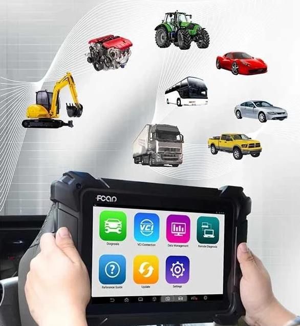 Fcar F7S-G Master (12V & 24V) Diagnostic Scanner for Trucks, Earth Moving & Cars (50000091)_2