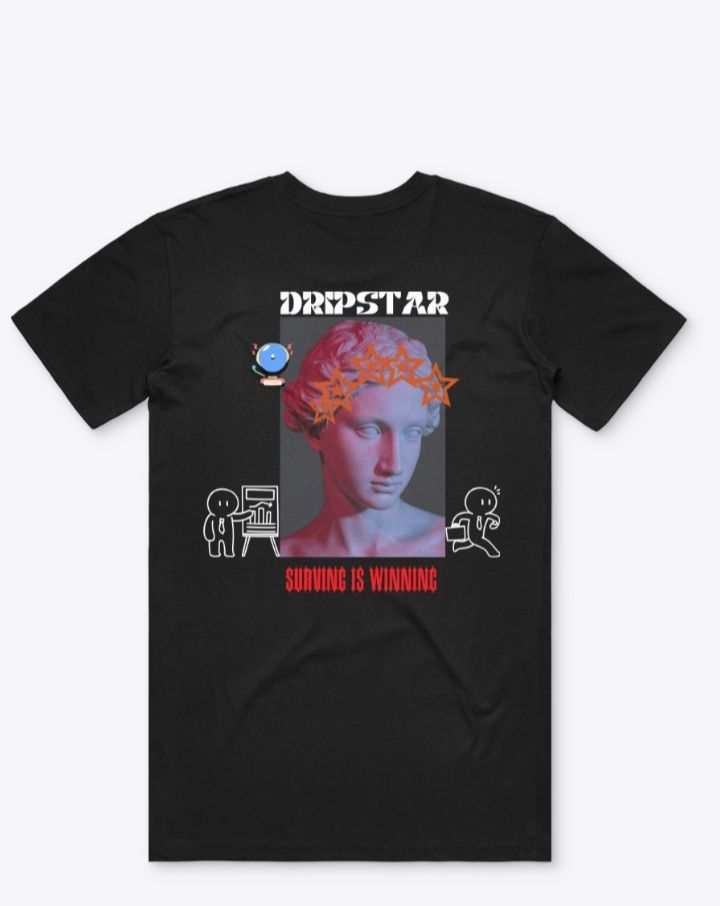 Survival Mode Tee- black _1