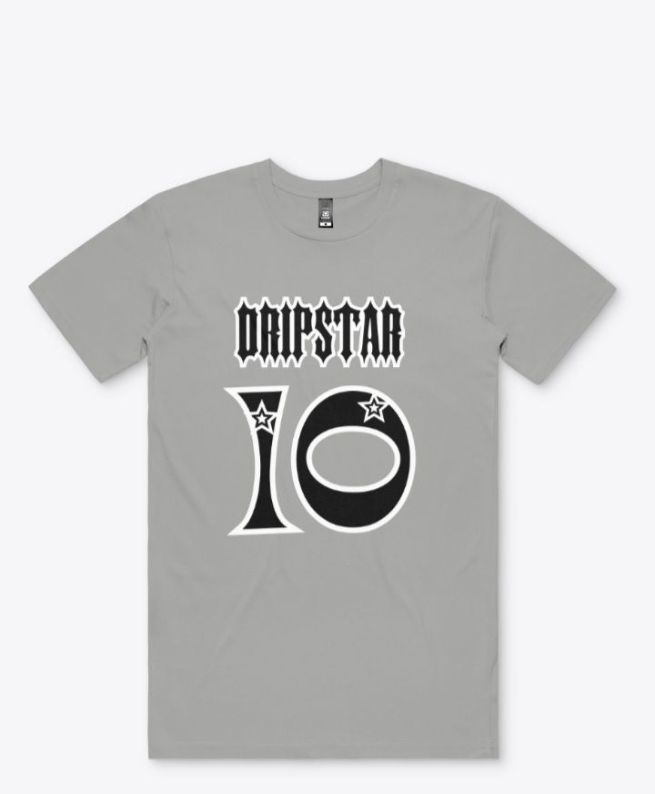 Concrete Lace Tee- Gray _0