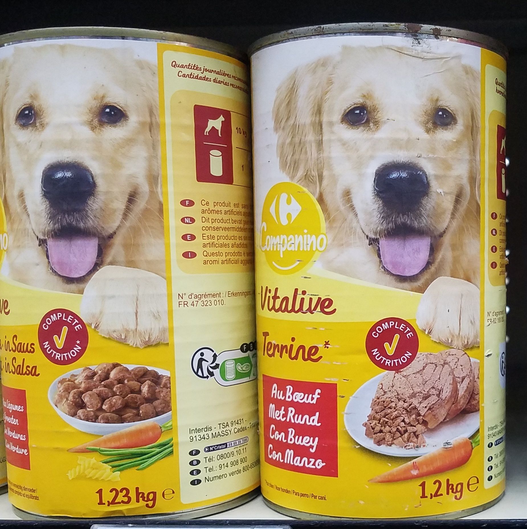Crf Comp. Chien Tin Terr. Boeuf Companino 1,23gr_0