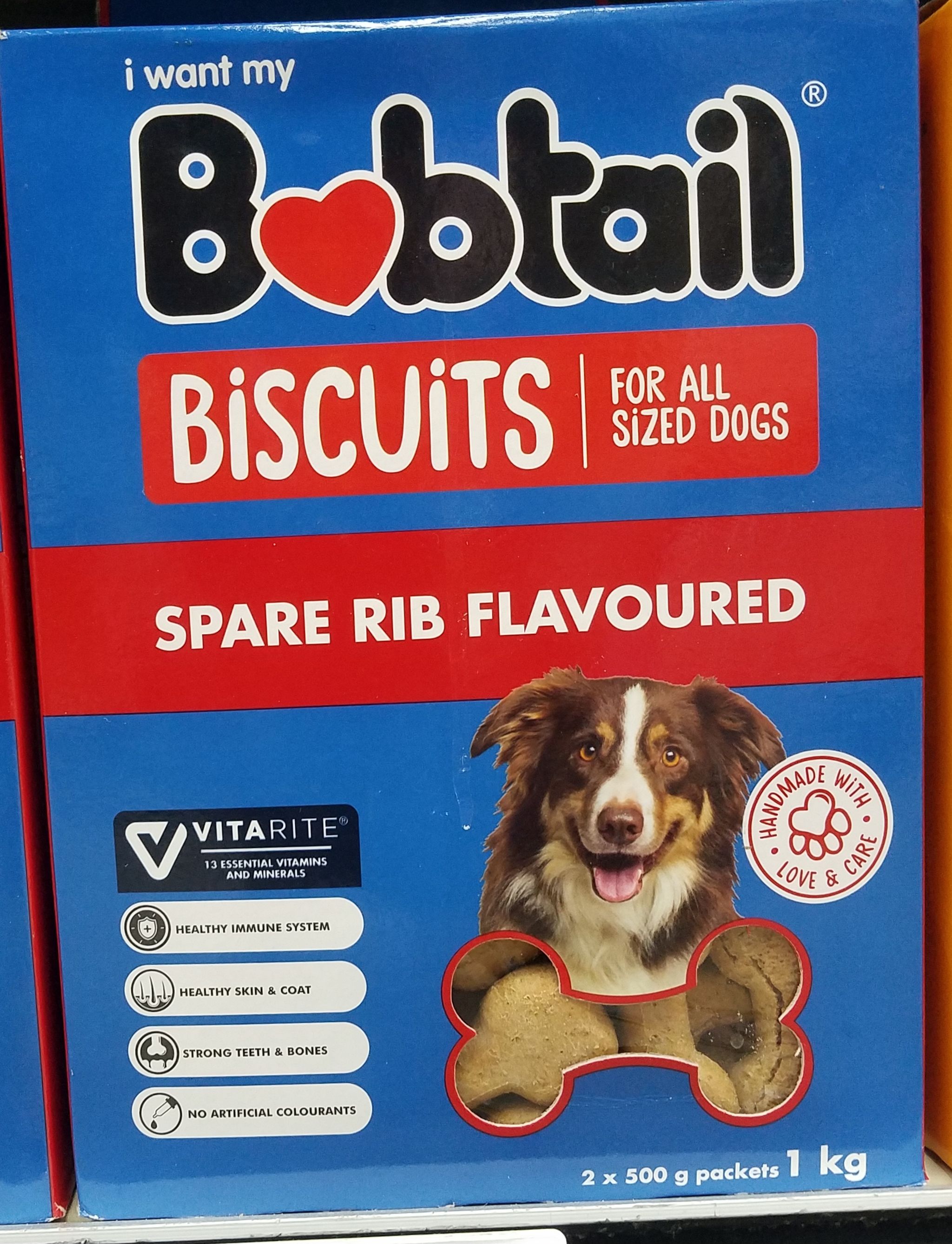 Bobtail Biscuits Spare Rib 1kg_1