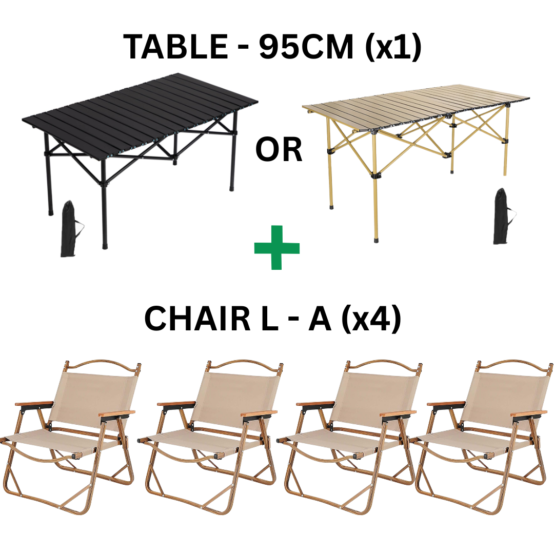 CAMPING SET CHAIR TABLE (4 PAX) (SET KERUSI BERKELAH)_25