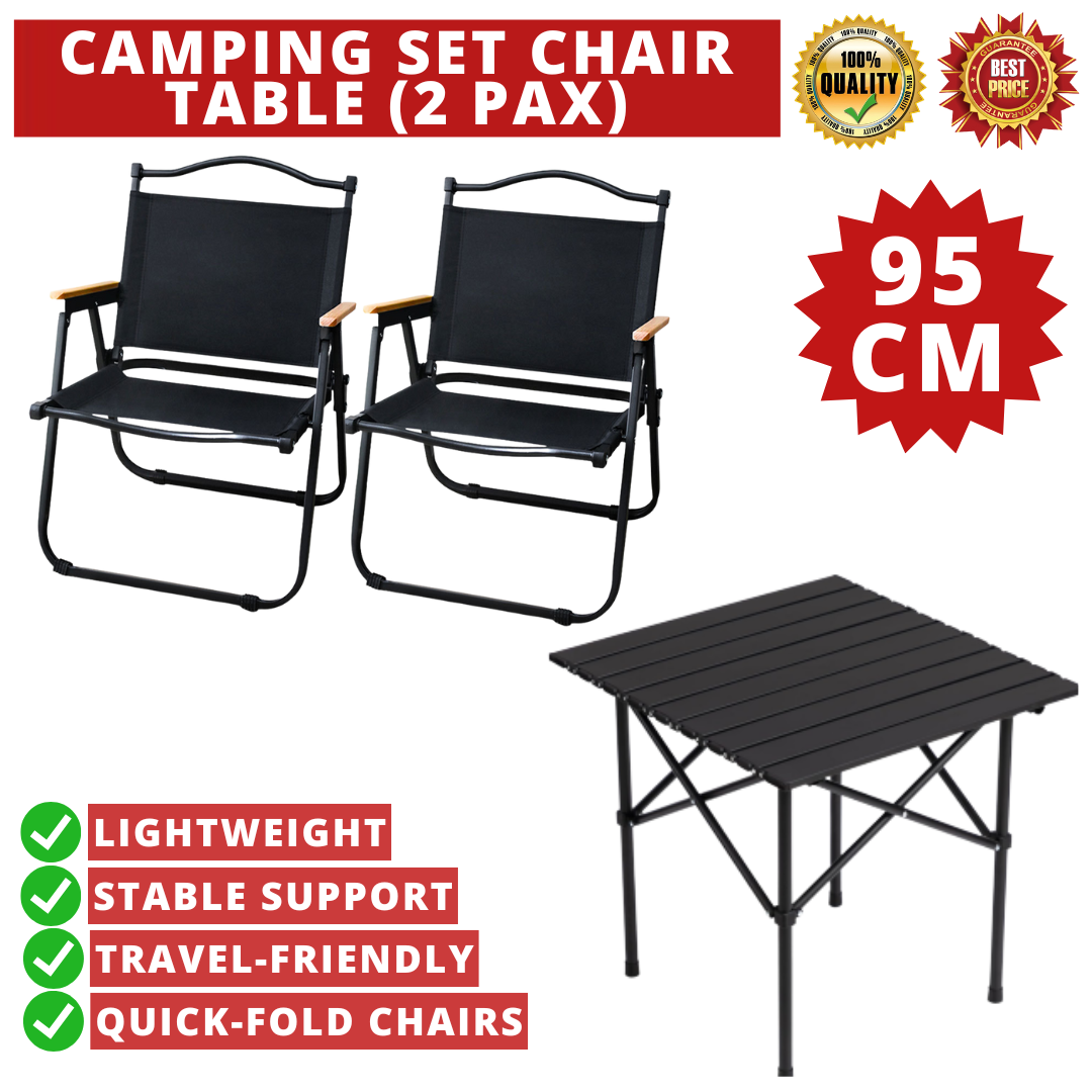 CAMPING SET CHAIR TABLE (2 PAX) (SET KERUSI BERKELAH)_0