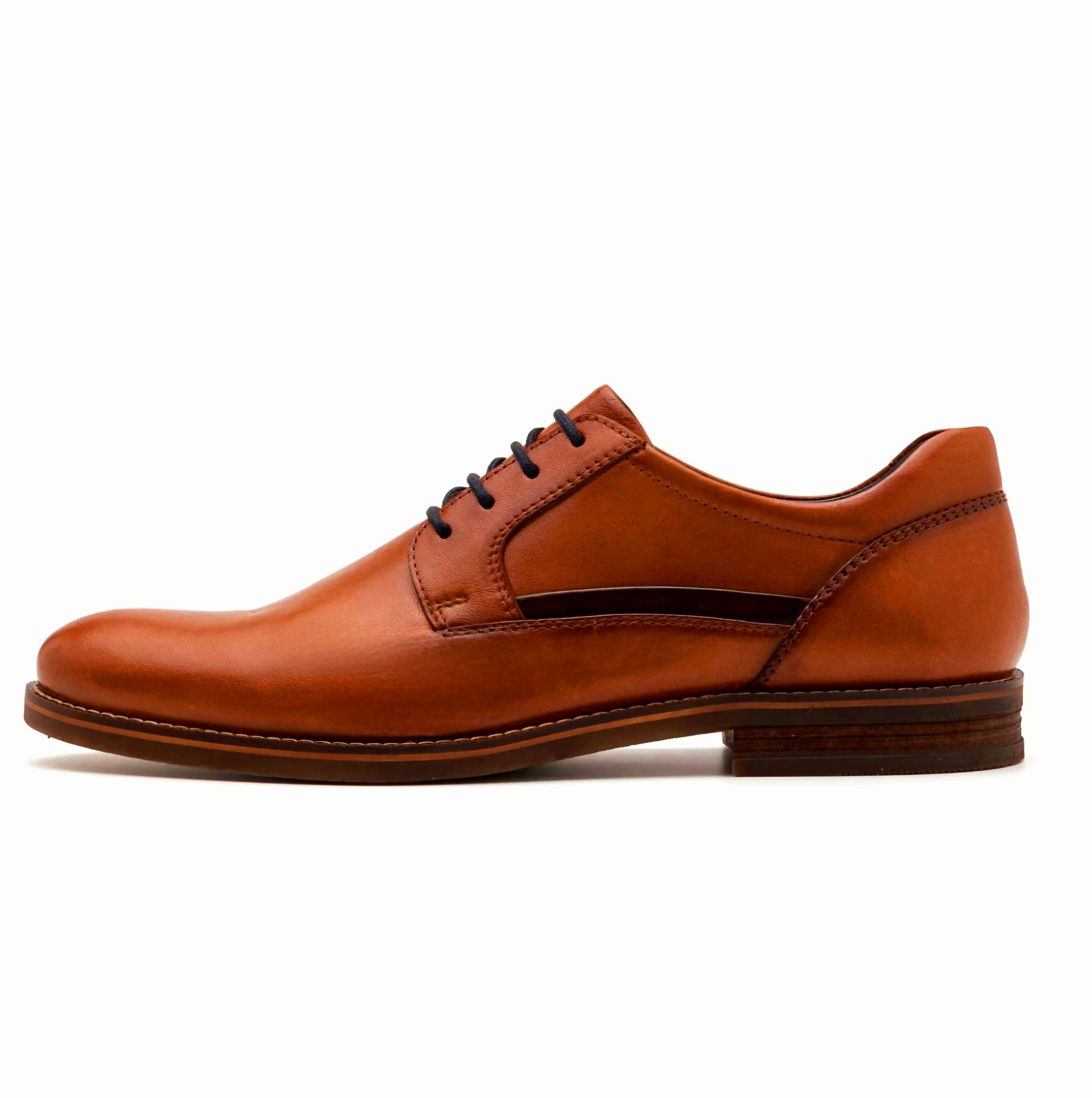 Derbies Leather - Cognac _1