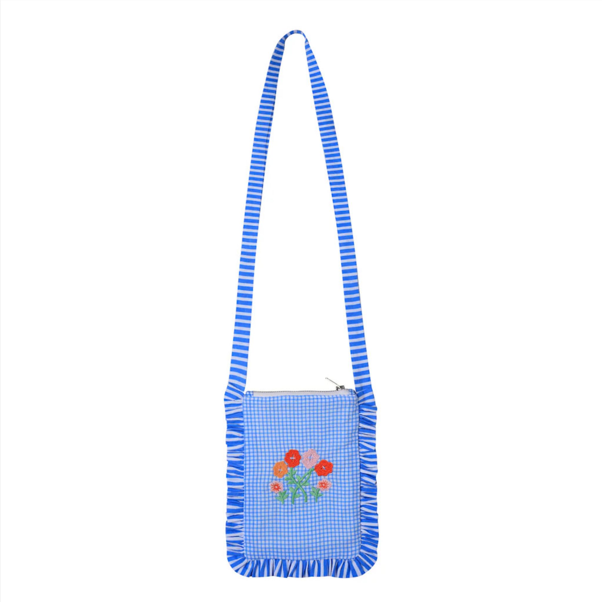 *Pre-order* Cotton Crossover Bag (Mini Vichy)_3