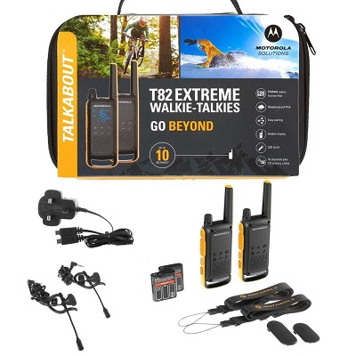 Motorola T82 Extreme Pack de 2 talkies walkies robustes IPX4 _1