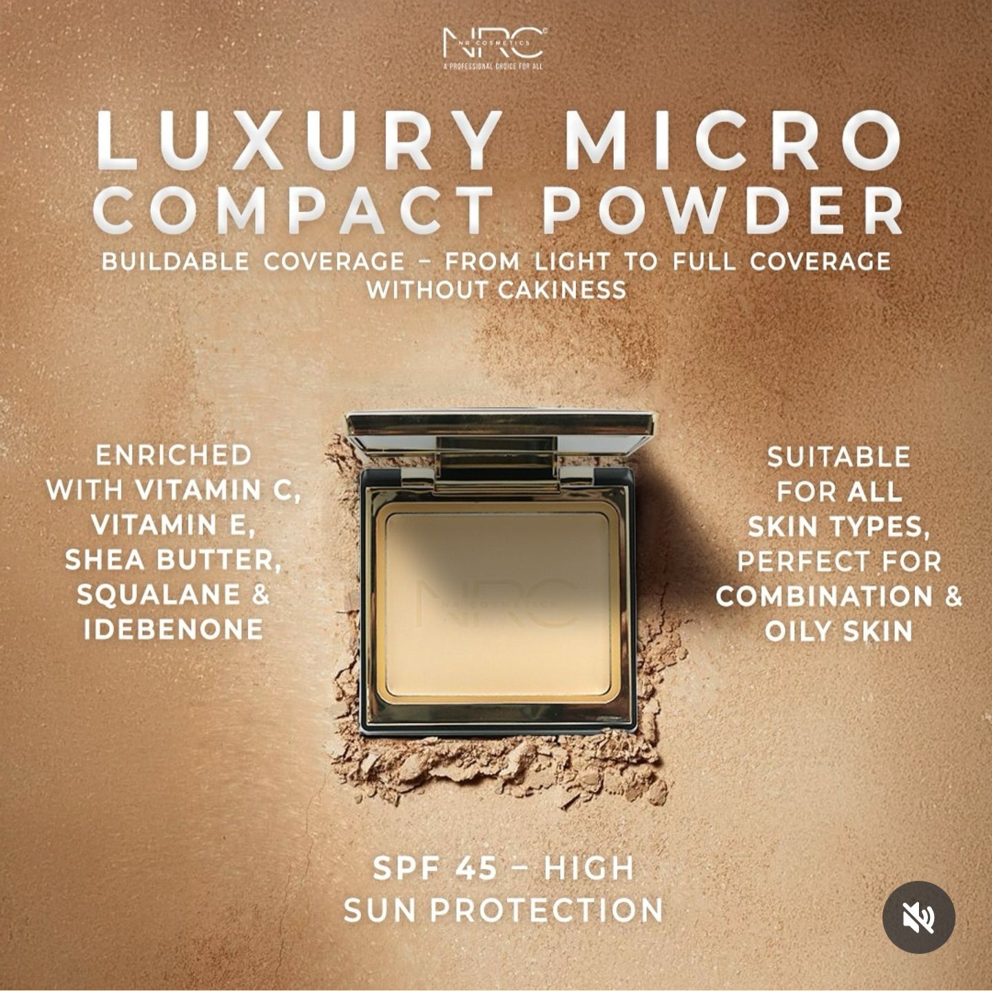 NRC SPF45 LUXURY MICRO COMPACT POWDER_3