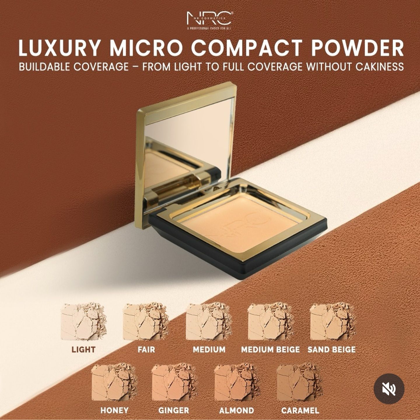 NRC SPF45 LUXURY MICRO COMPACT POWDER_5