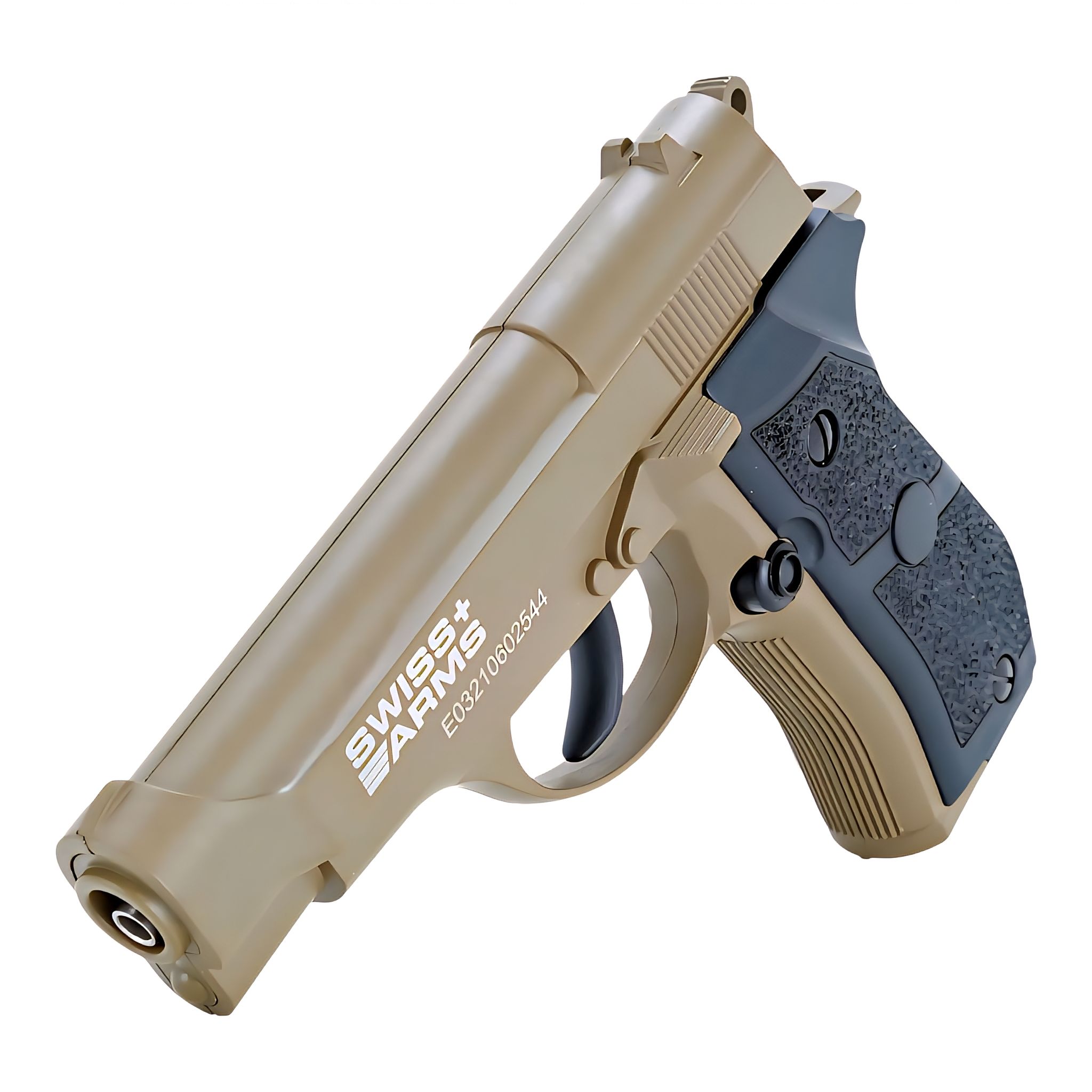 Swiss Arms P84 CO2 4.5mm Full Metal Tan (2 Joules)_1