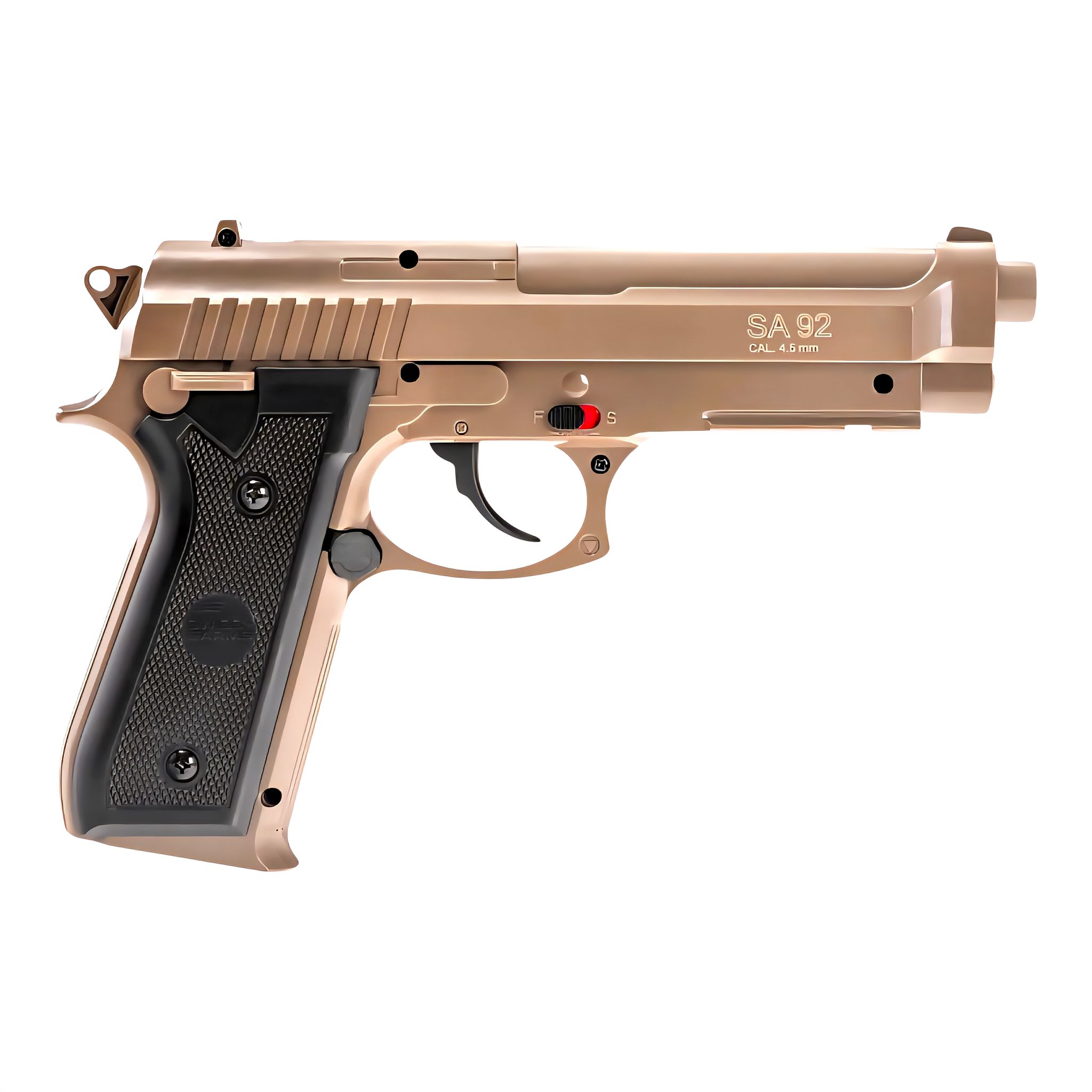 Swiss Arms Beretta PT92 Tan Semi Auto (2.5 Joules)_1