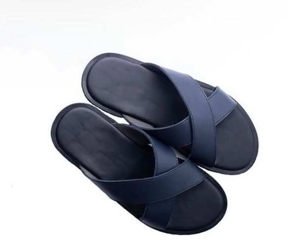 Men’s blue cross leather_0