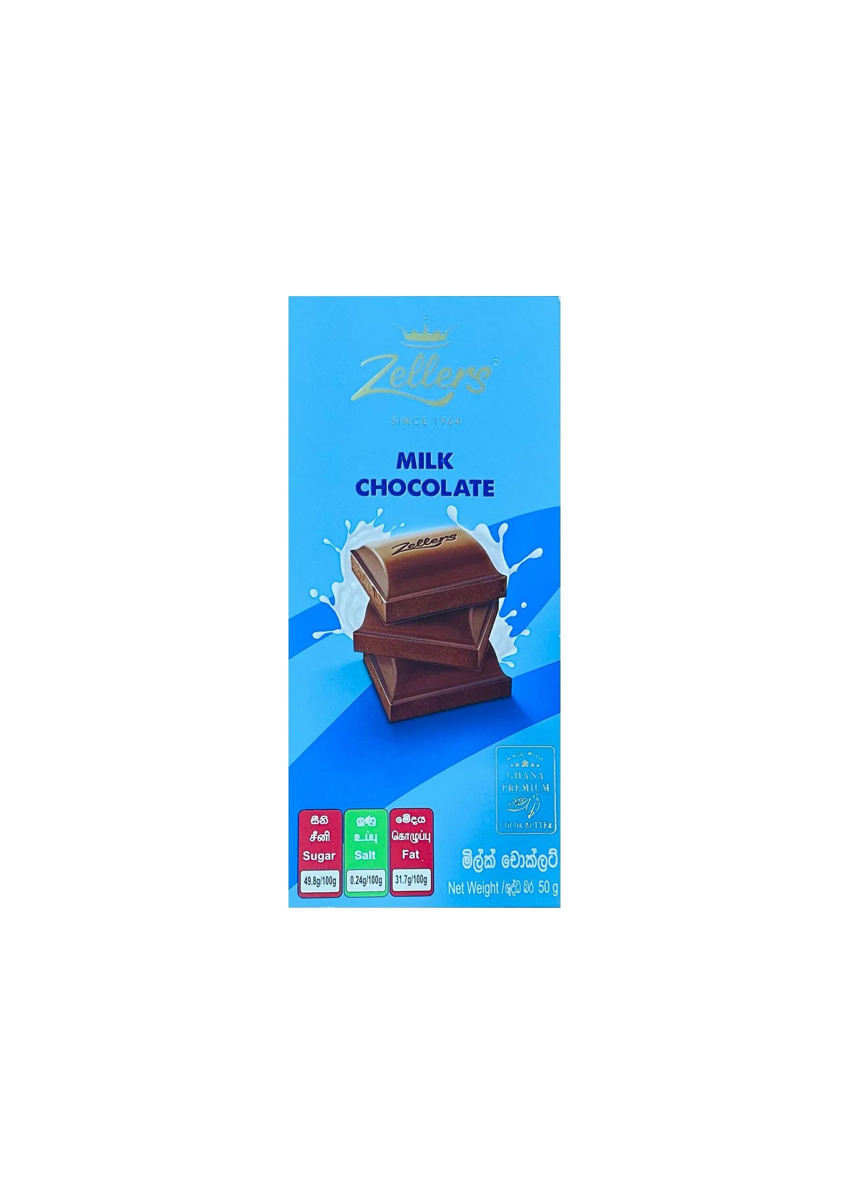 Zellers Milk Chocolate 25g_0