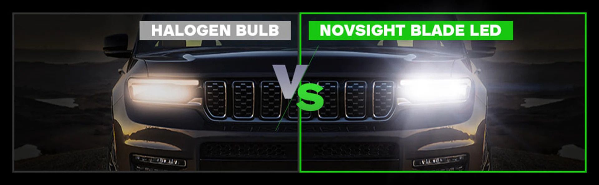 Novsight A500 N76 Plus Series H4/HB2/9003 100W 20000LM 6500K Car Headlight LED Kit (10007271)_2