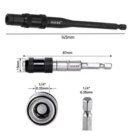 1/4 "Hex Screwdriver Magnetic Drill Bit Holder Extension (10005857)_5