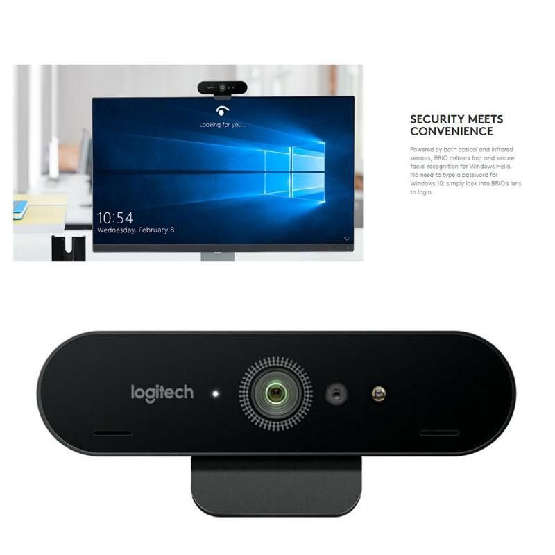 WebCam Logitech BRIO ULTRA HD PRO (960-001106)_2