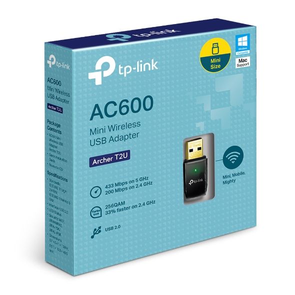 Adaptateur USB WiFi bi-bande AC600 – Archer T2U_0