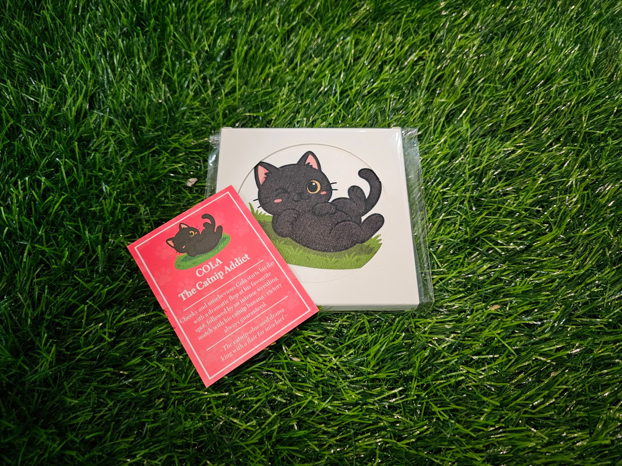 Anniversary Diatomite Coaster - Cola_0
