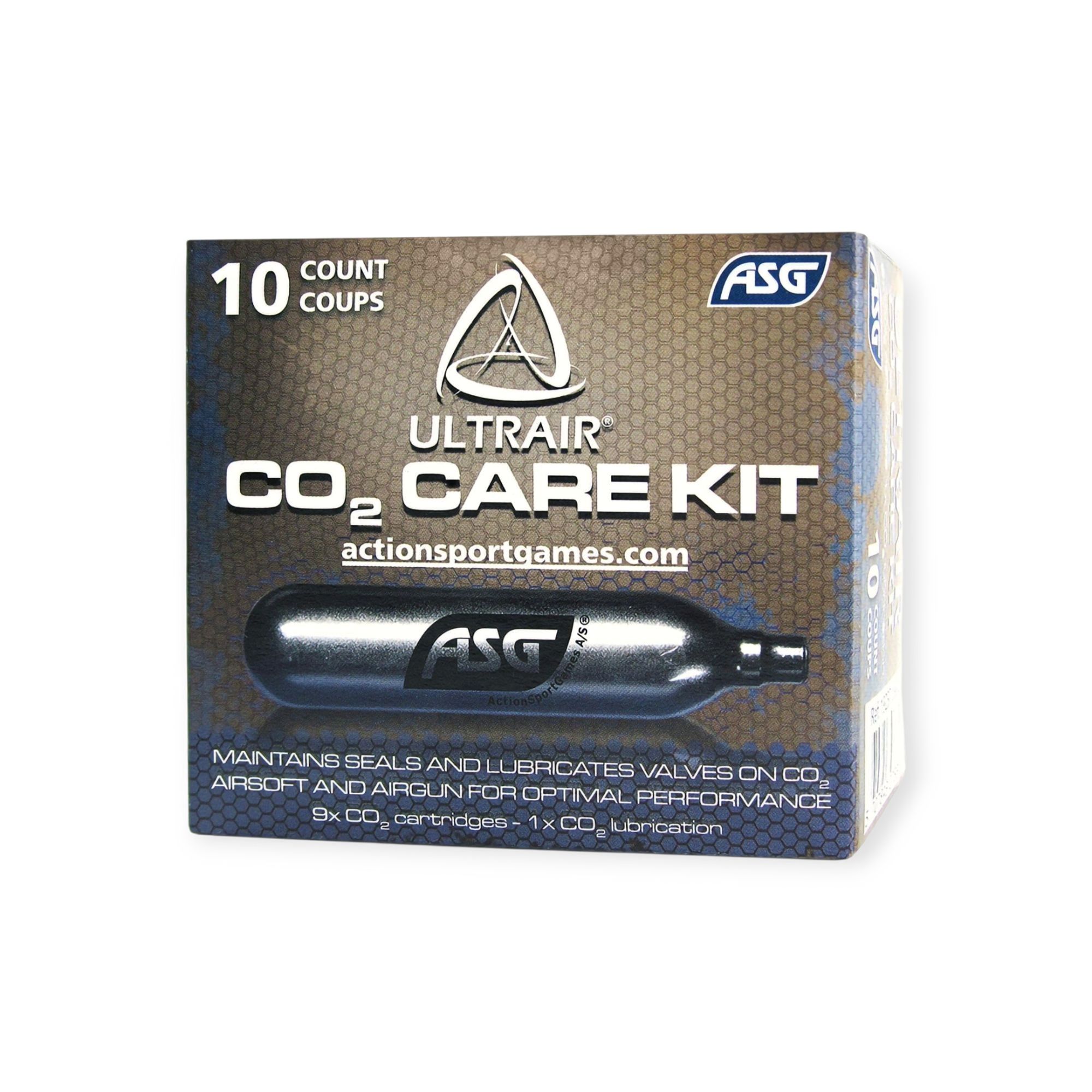 Cartouche d'entretien CO2 Ultrair 12g ASG (x10)_0