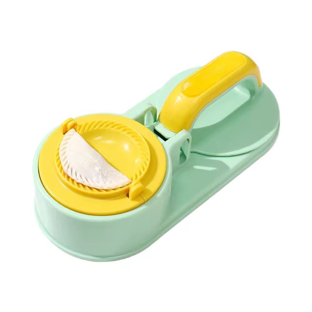 Multifunctional 2-in-1 Plastic Dumpling Skin Presser and Maker Mold Mini Home Kitchen Baking Pastry Cutter & Tool_0