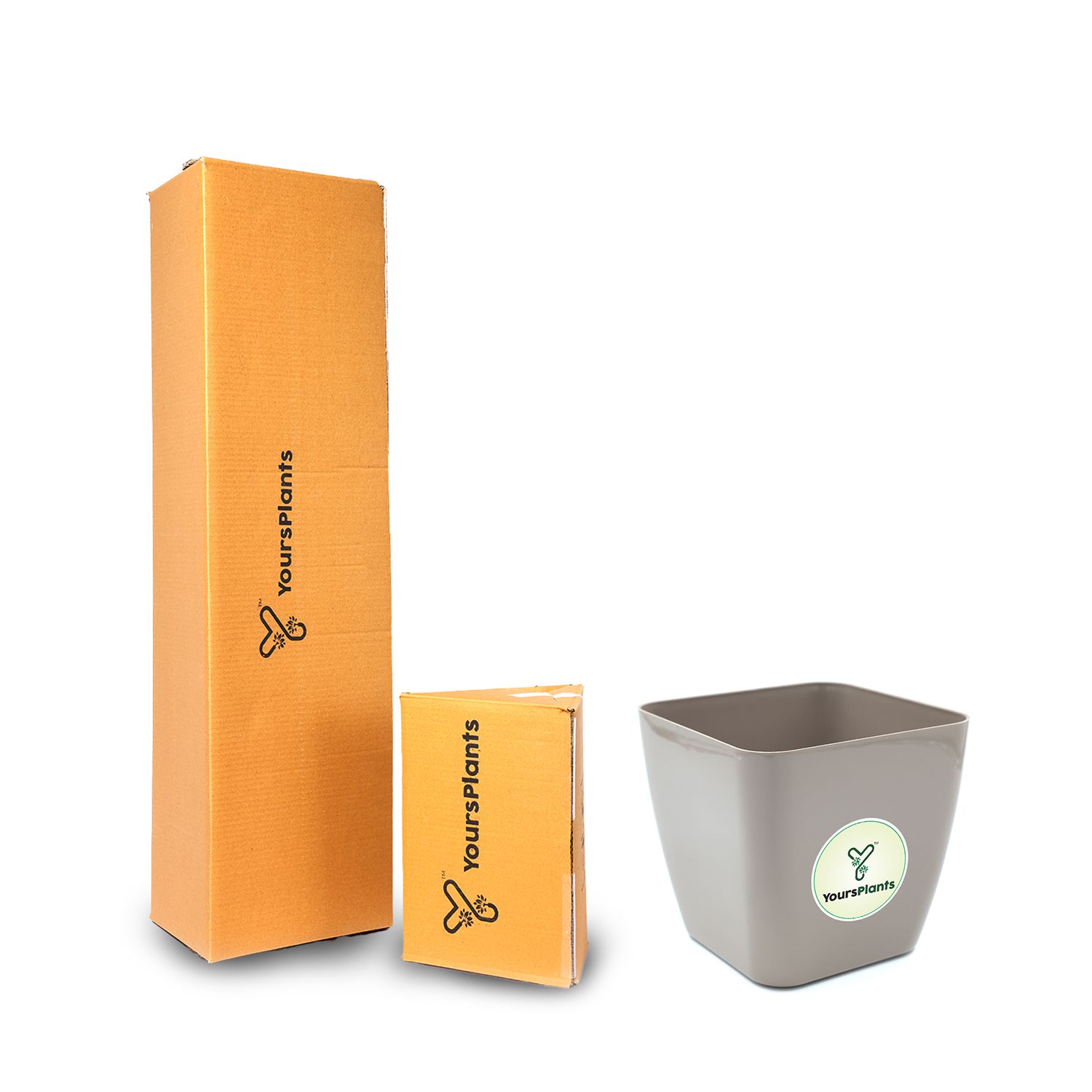 Siena Square Planters | Pack of 2 | Mocca Pot_5