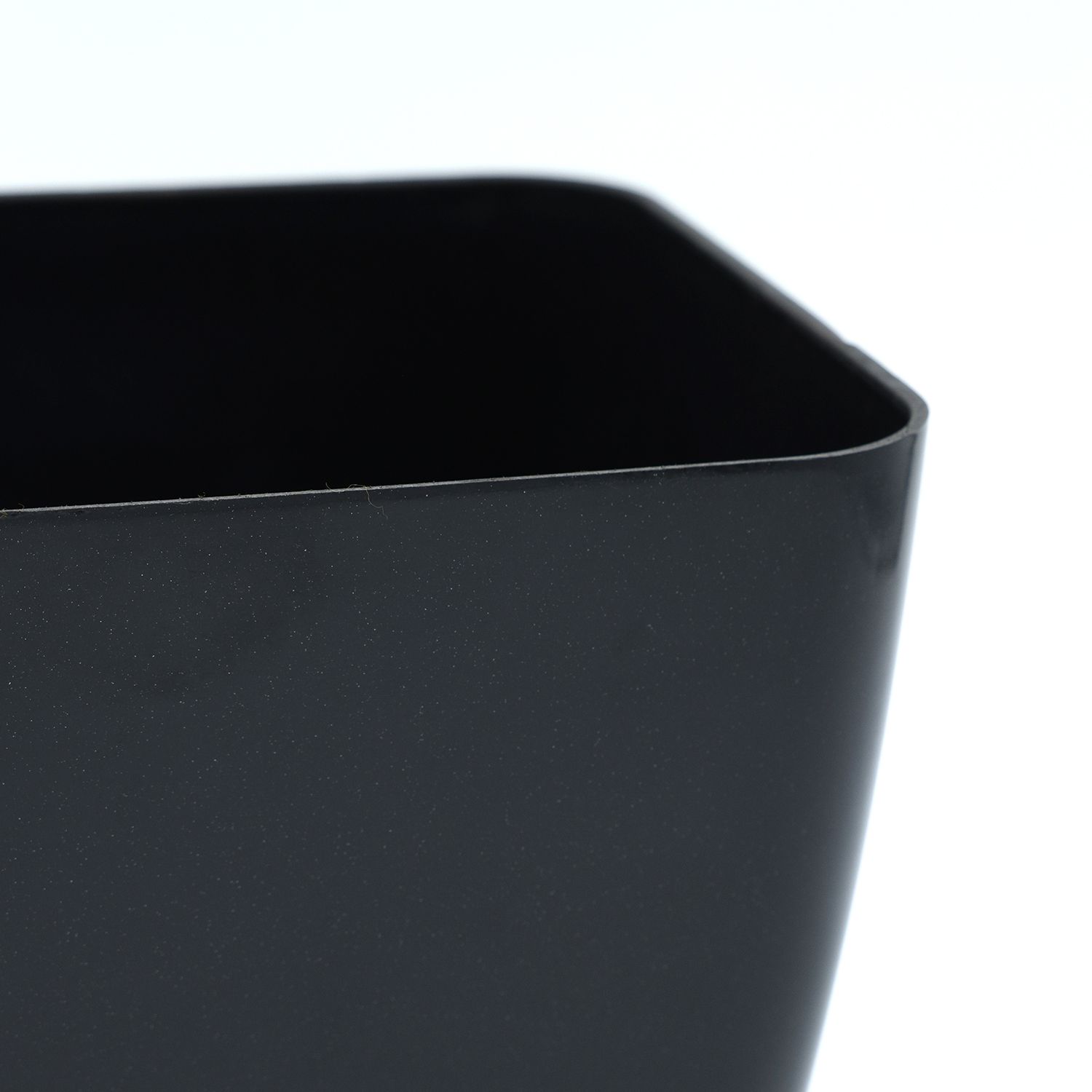 Siena Square Planters | Pack of 2 Black Pot_3