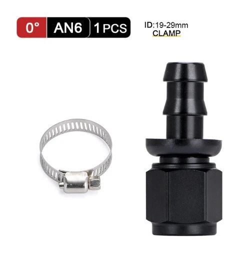Universal AN6 Push-on Straight Reusable Hose End Fittings (10005282)_0