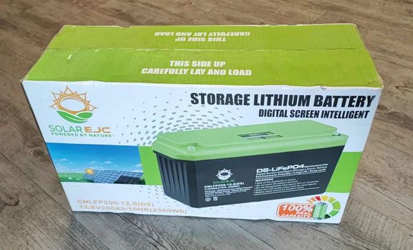 Solar EJC 200AH 12.8v 2.56kwh LiFePo4 Portable Battery (10006283)_8