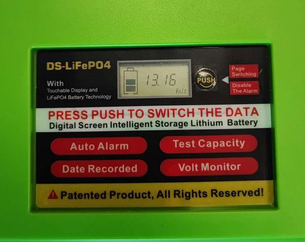 Solar EJC 200AH 12.8v 2.56kwh LiFePo4 Portable Battery (10006283)_5