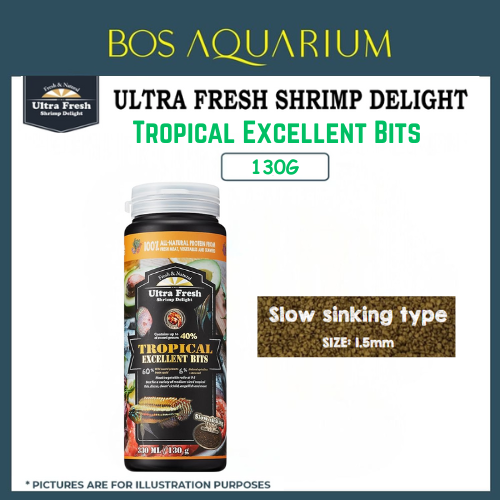 Ultra Fresh Shrimp Delight TROPICAL EXCELLENT BITS 53g / 130g_7