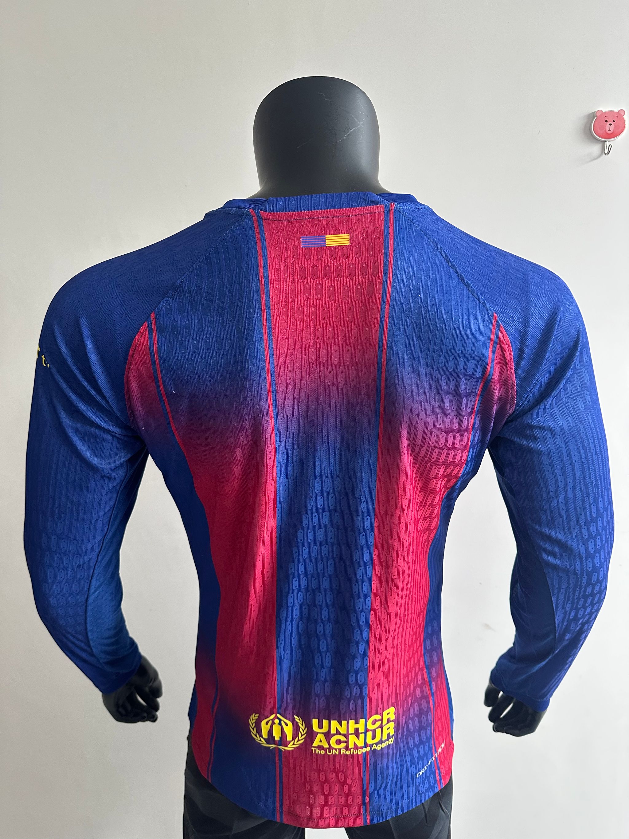 Barcelona home long sleeve jersey 2025/26_1