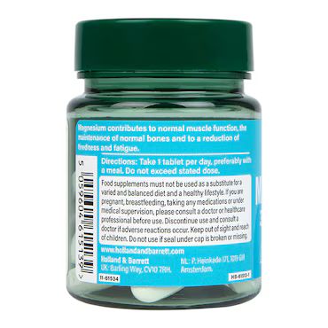 Holland & Barrett Magnesium 375mg 30 Tablets_1