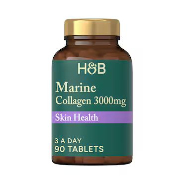 Holland & Barrett Marine Collagen with Vitamin C 90 Tablets_0