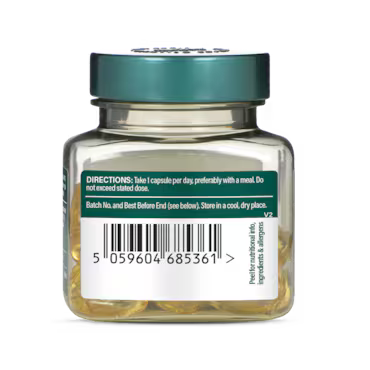 Holland & Barrett Pure Cod Liver Oil 500mg 30 Capsules_1