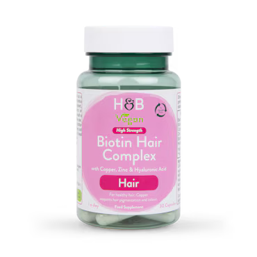 Holland & Barrett Biotin Hair High Strength Complex 30 Capsules_0