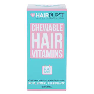 Hairburst Chewable Hair Vitamins 30 Day Supply 60 Pastilles_0