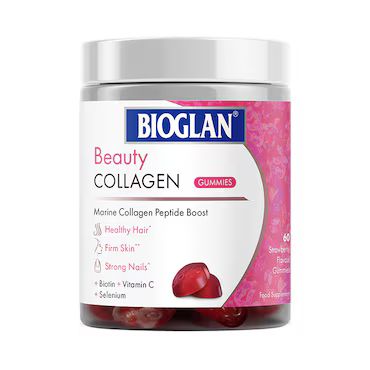 Bioglan Beauty Collagen 60 Strawberry Gummies_0