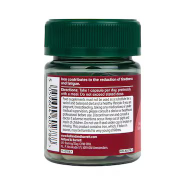 Holland & Barrett Gentle Iron 20mg 30 Capsules_1