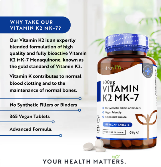 Vitamin K2 MK-7 200mcg_1