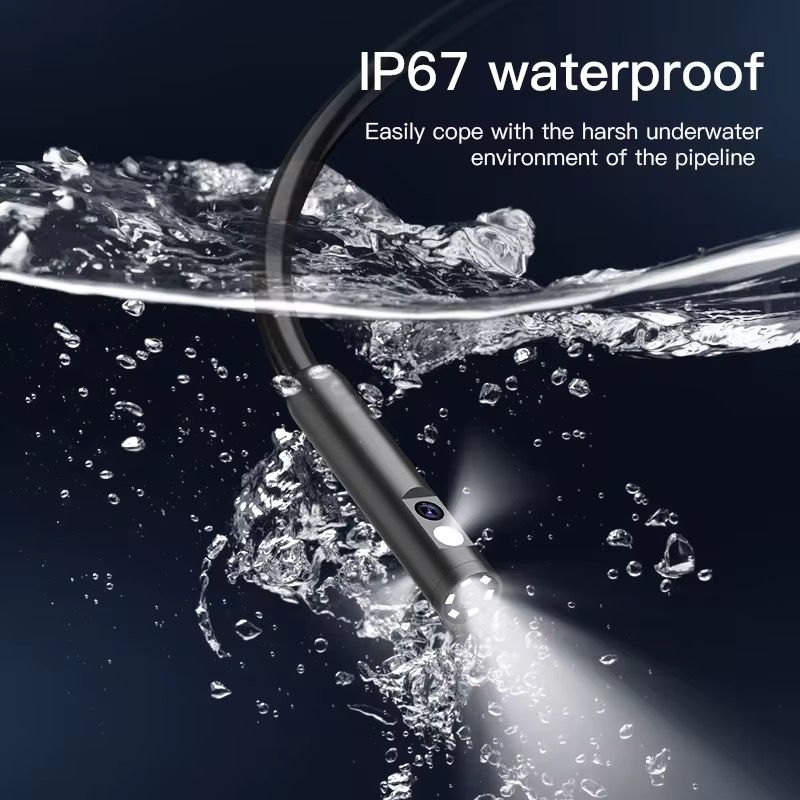 Professional 4.31nch IPS Rigid Waterproof Sewer Pipe Borescope Automotive Video Inspect Repair Tools Industrial Endoscope Camera_5