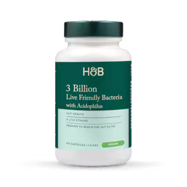 Holland & Barrett Live Friendly Bacteria with Acidophilus 3 Billion 60 Capsules_1