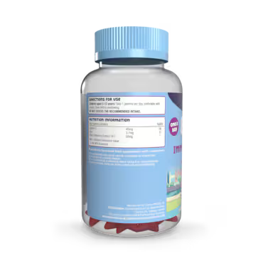 Bluey Immune Support Mixed Berry Flavour 30 Gummies_1